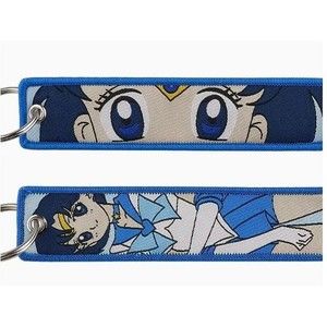 Sailor Moon / Sailor Mercury - Embroidered Keychain - NIP